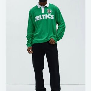 Green Celtics Long Sleeve Shirt